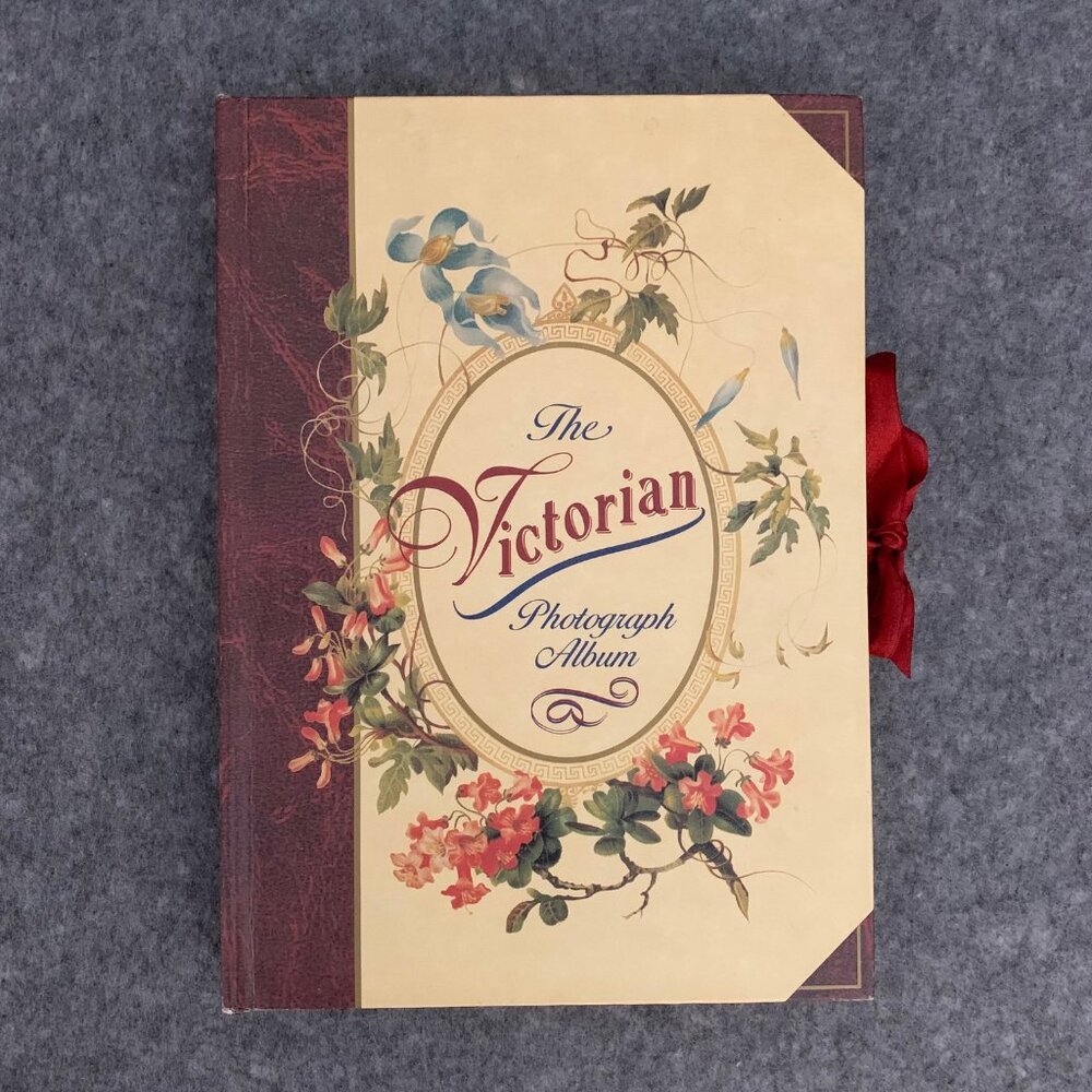 The Victorian Photograph Album Vintage 1996 Hardcover Pictures Book